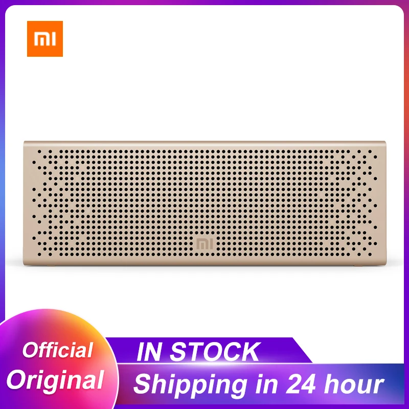 Ми Портативный Bluetooth Динамик открытый Беспроводной с HD Звук встроенный микрофон