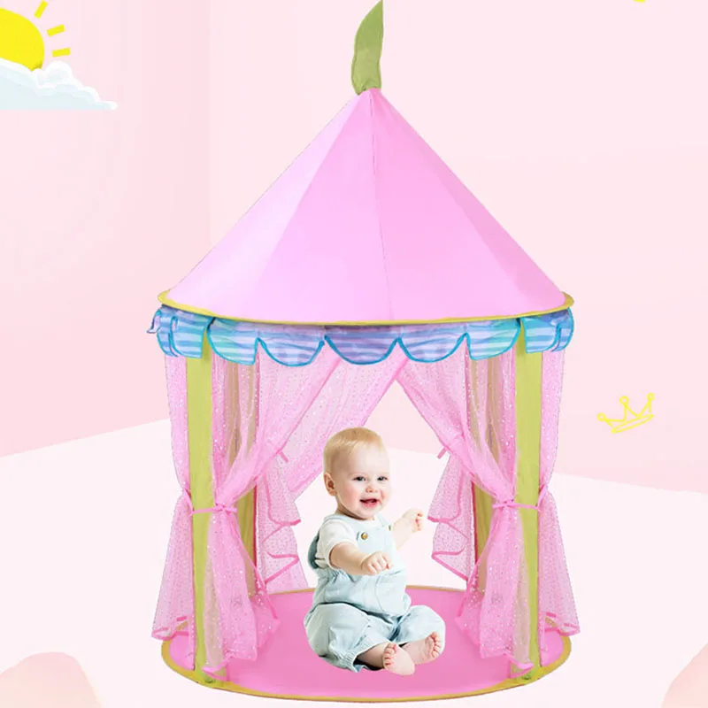Портативный детский тент сухой бассейн вигвам принцесса палатка дети девочка