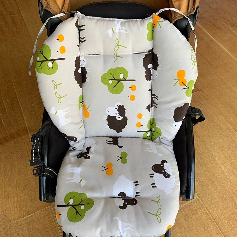 

Baby Kids Highchair Cushion Pad Mat Booster Seats Cushion Pad Mat Feeding Chair Cushion Pad Stroller Cushion Mat 100% Cotton
