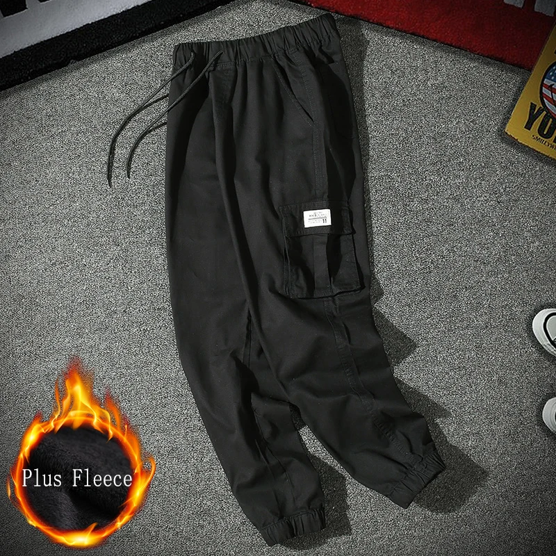 Autumn Winter Camouflage Pants Men Elastic Trousers Fashion Causal Cotton Streetwear Jogger Track Male Plus Size | Мужская одежда