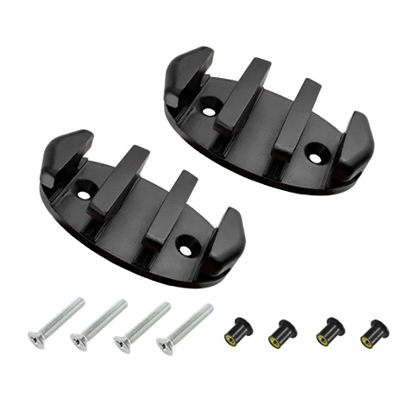 

New-2PCS Marine Zig Zag Anchor Trolley Cleat Rope Device Kayaks Canoes Boat Decks Replacement Rowing Accessories