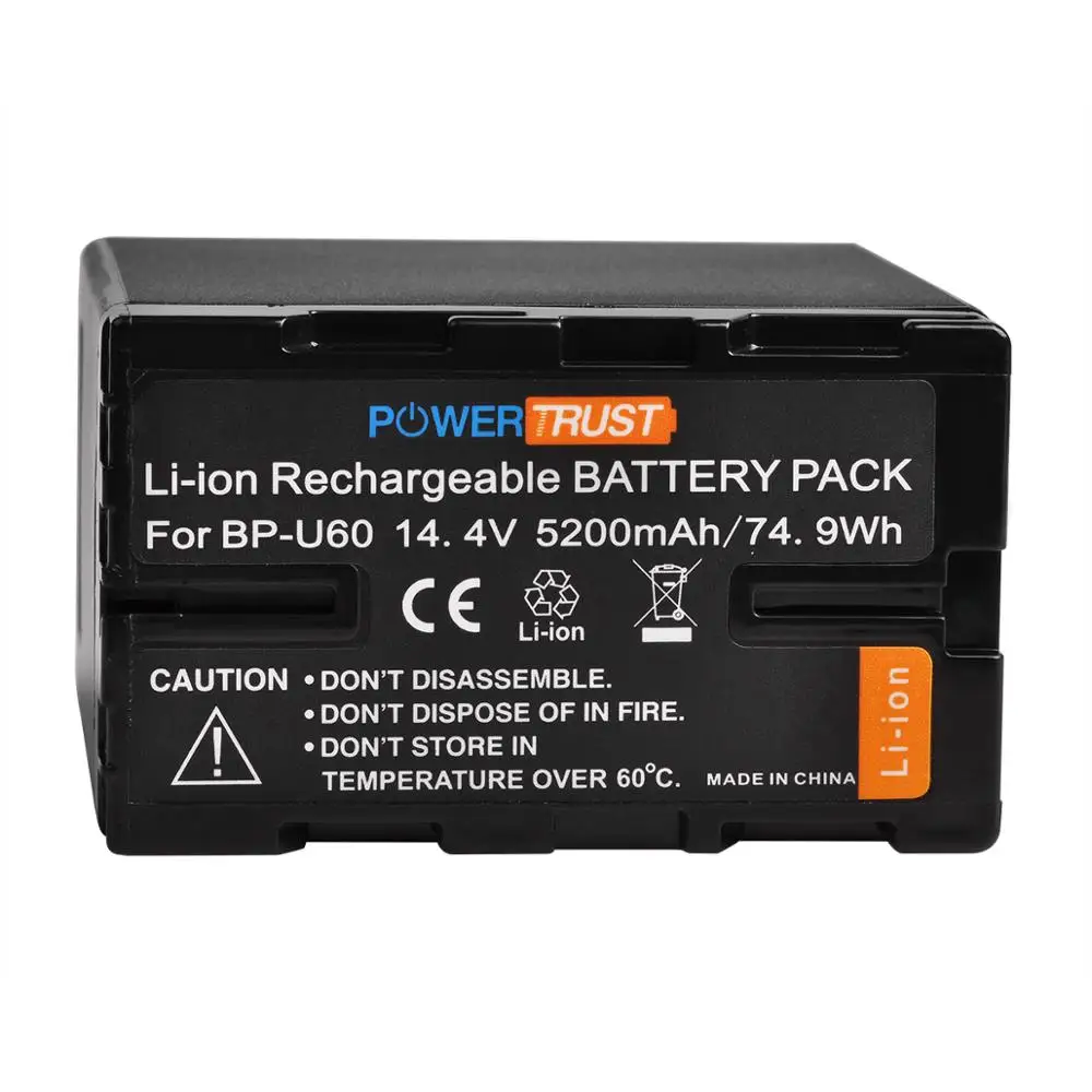 1x BP-U60 Батарея для Sony BP-U30 BP-U65 BP-U90 PMW-100 PMW-150 PMW-160 PMW-200 PMW-300 PMW-EX1 PMWEX1R PMW-EX3 | Электроника