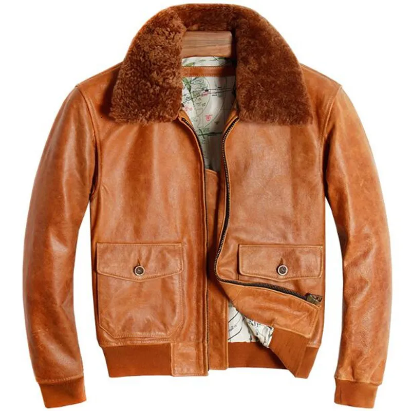 Vintage air force leather jacket Clearance