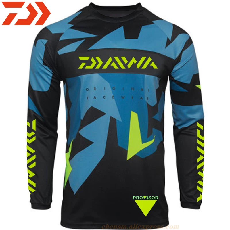

2021 Summer New Gamakatsu Long Sleeve Fishing Shirt Quick Dry Fishing Clothing Dawa Anti-UV Sunscreen Breathable Fishing Clothes