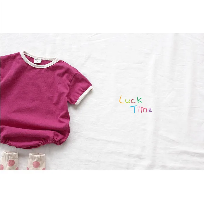 Летние тонкие боди в корейском и японском стиле с короткими рукавами для