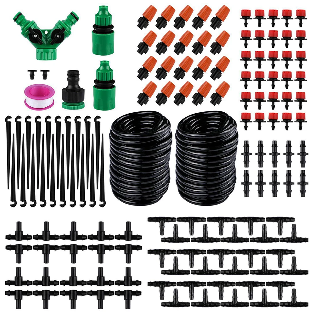 

149Pcs Self Automatic Garden Watering System Water Drip Irrigation System Plant Watering Kit Irrigation Drippers Mist Set