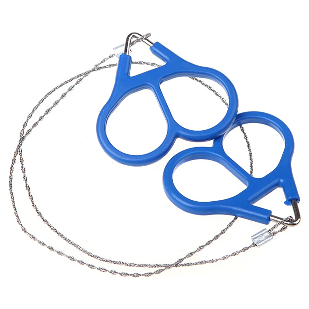 Для выживания в полевых условиях нержавеющая проволочная пила ручная цепная