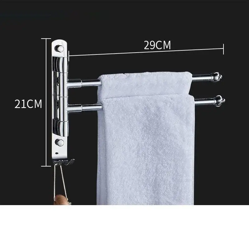 Version H Estante Prateleira Parede Etagere Lazienka Estanteria Rotatable Salle De Bain Wall Shower Accessories Towel Rack Bathroom Shelf - Цвет: Version H