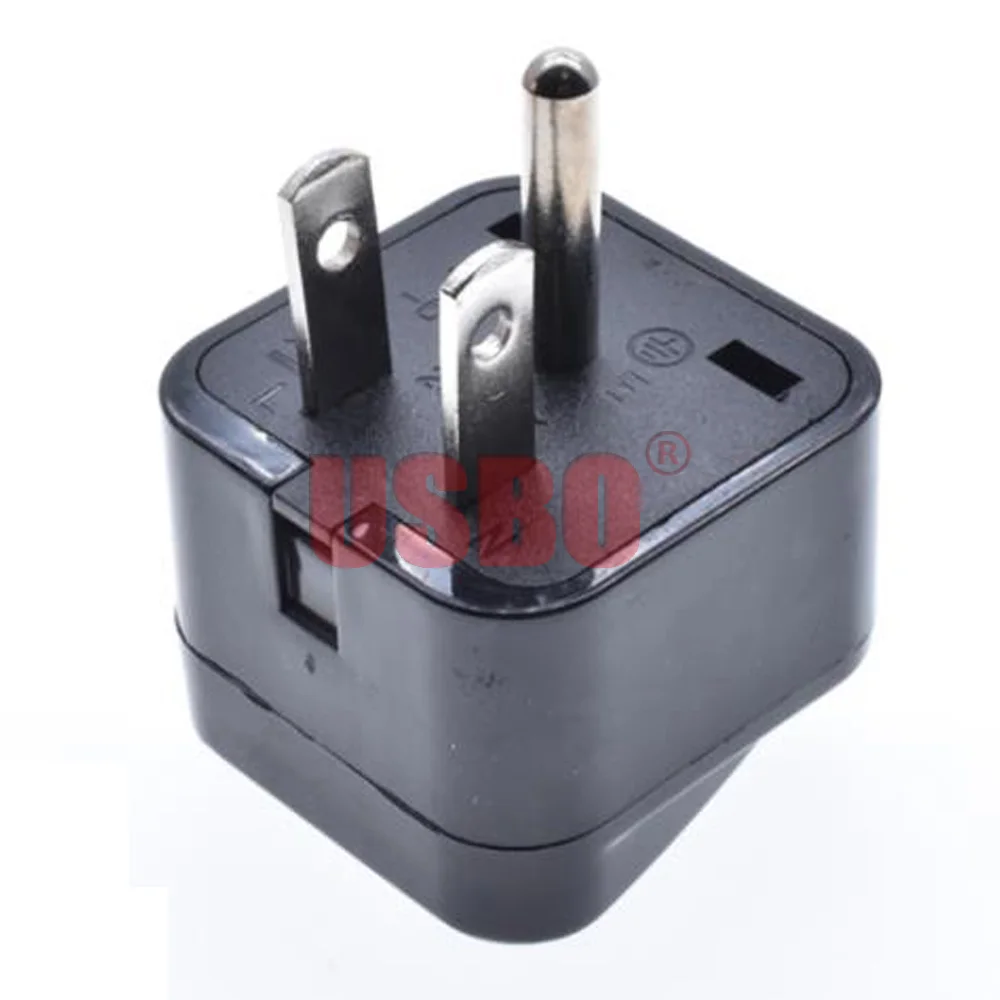 Универсальный черный белый цвет 10A 250V Америка Канада Япония Тайвань Мексика