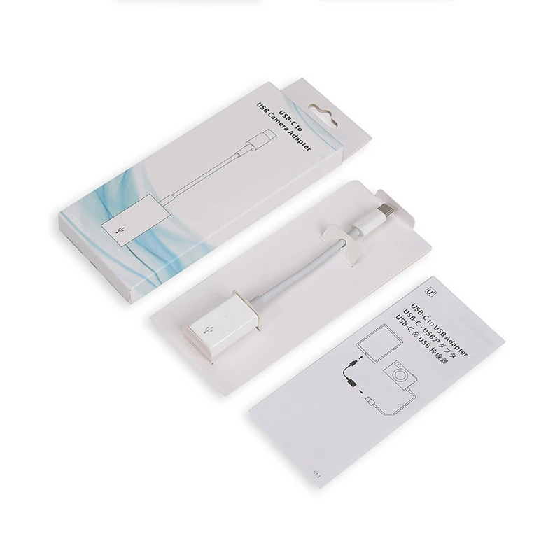 OTG USB C разъем SLR адаптер для камеры флэш накопитель конвертер Type Xiaomi 9 Huawei P30 iPad Pro