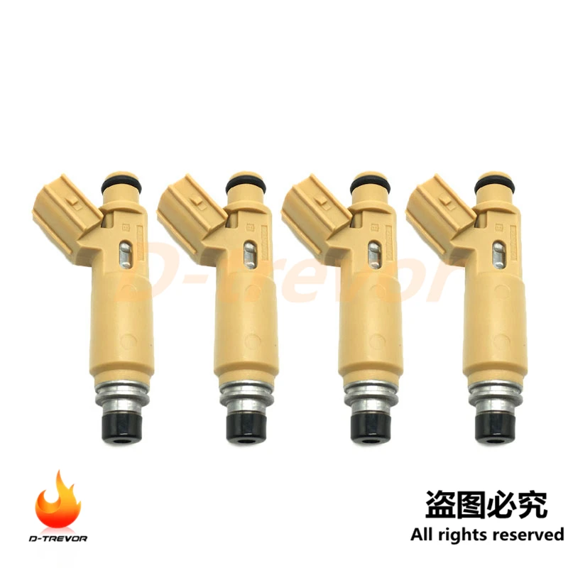 4Pcs 23250-22030 Fuel Injector for 2000-2003 Toyota Celica GTS 1.8L 2ZZGE