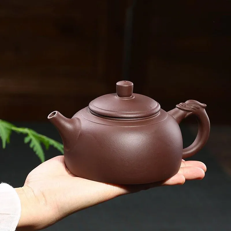 Исин фиолетовый песок чайный кунг-фу ручной работы горшок Dahongpao грязи чайный набор 320 мл китайский чай церемония подарки аутентичный чайный набор винный набор