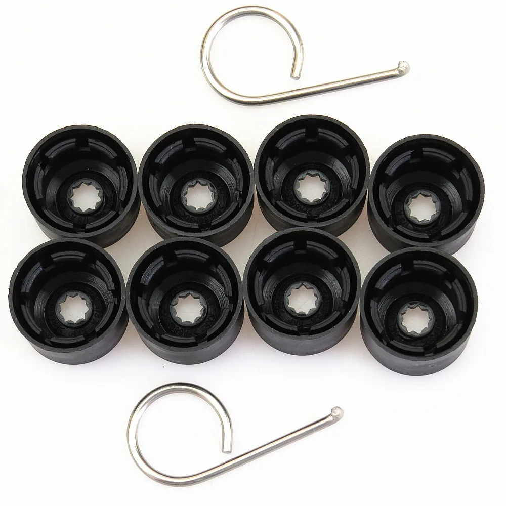 Колпачки для болтов RWSYPL 40 шт. инструменты колпачки гаек колеса Passat CC Polo Golf MK5 MK6 Caddy