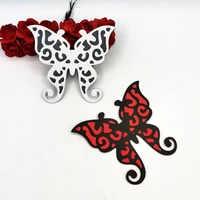 butterfly metal cutting dies scrapbooking embossing folders for card making craft clear stamps and slimline die cut mold