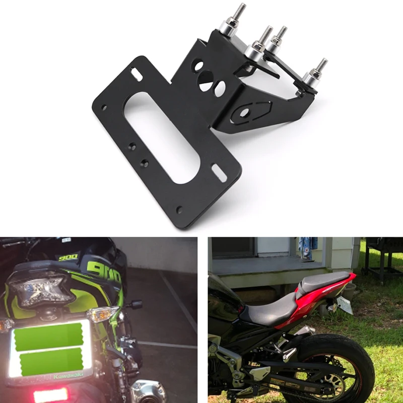 Для Kawasaki Z900 мотоциклетные задние аккуратные номерные знаки держатель Fender Eliminator комплект номерной знак