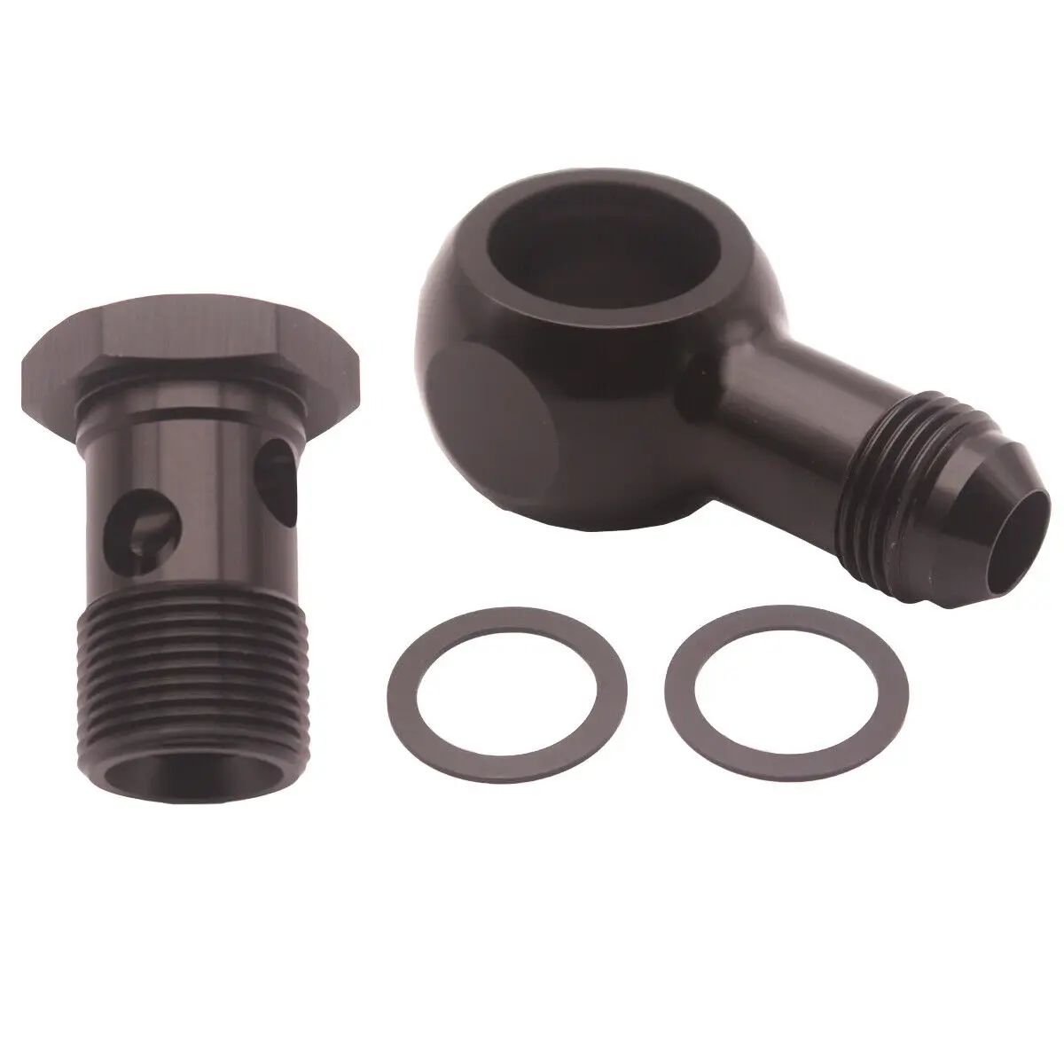 M22 P1.5 AN -8 Out Banjo Bolt Kit для Setrab Oil Cooler JIC 8 3/4 "-16 UNF Black | Автомобили и мотоциклы