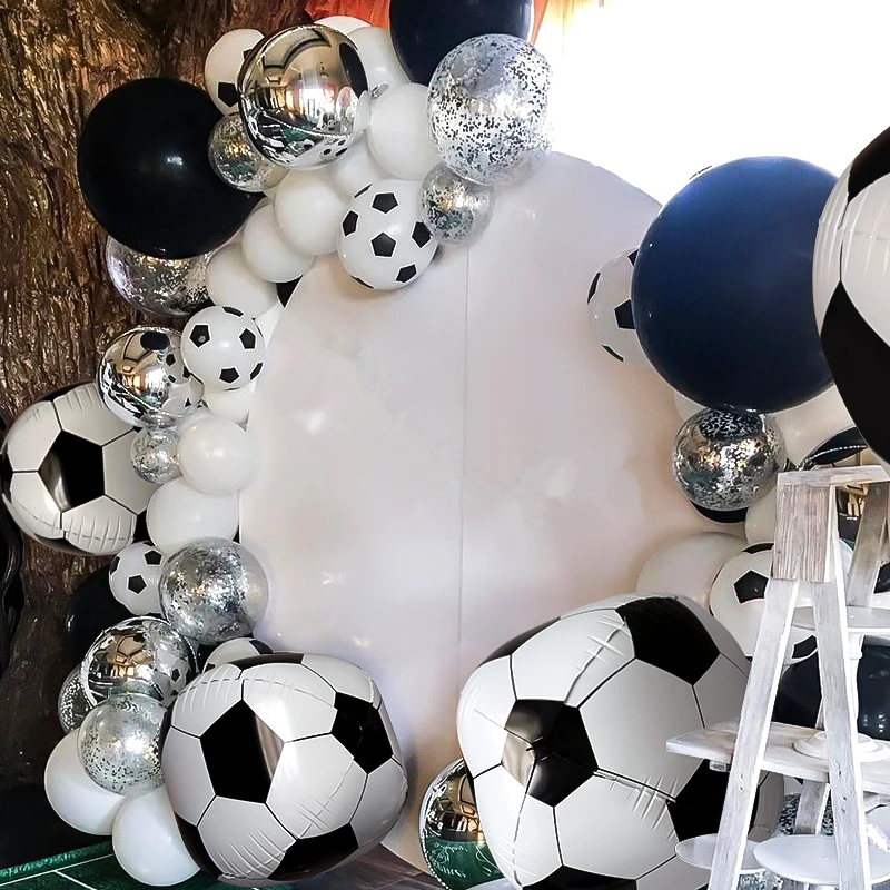 Soccer Party Boys Birthday Party Decoration Adult Balloon Arch Sports Boy Theme Football Party Favor Soccer Ball image 4