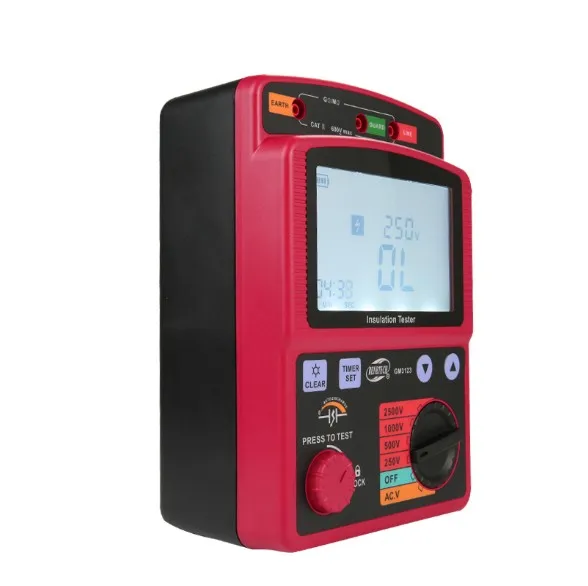 

2500V Insulation Tester High Voltage Resistance Megohm Meter GM3123