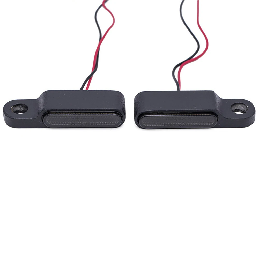 

1Pair LED Sequential Motorcycle Turn Signal Indicator 12V Amber Blinker Waterproof Handlebar Flashing Light Indicator Lamp