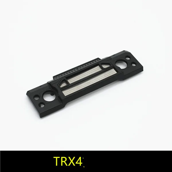 Rejilla delantera de pl&aacute;stico Rock Crawler, decoraci&oacute;n, puerto de entrada de aire delantero para coches teledirigidos 1:10, piezas modificadas, 1 ud.-0