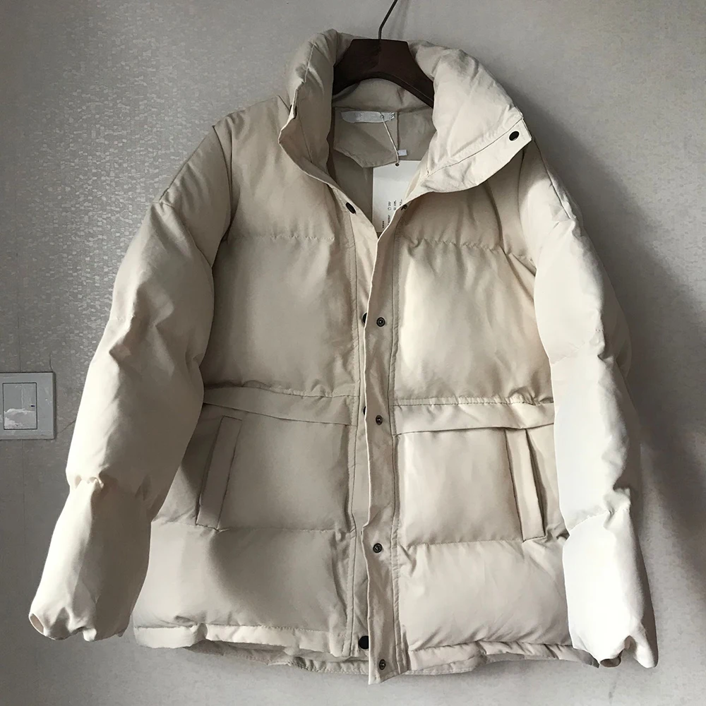 

2021 Women Thick Winter Coat Loose Stand Collar Women Jacket Coat Plus Size Women Coat Outerwear Female Casaco Feminino Parkas