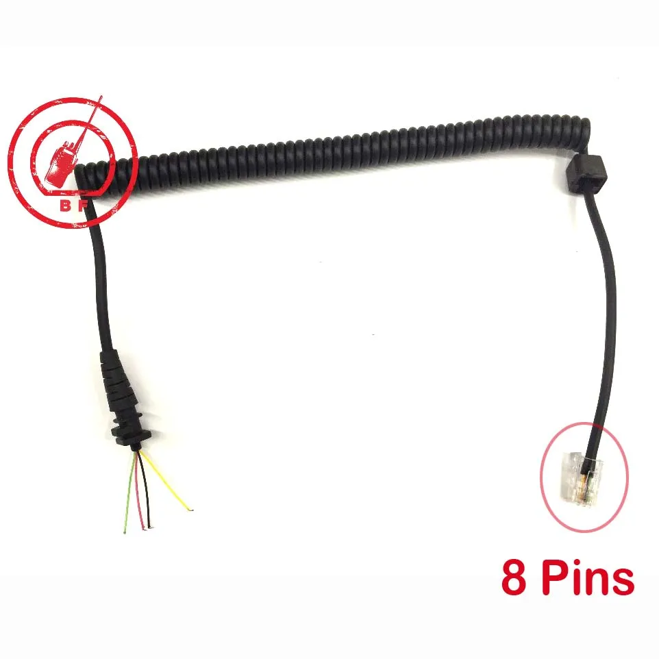 Сменный ручной микрофонный кабель для двухсторонней рации Motorolae ремонта GM3688 GM338