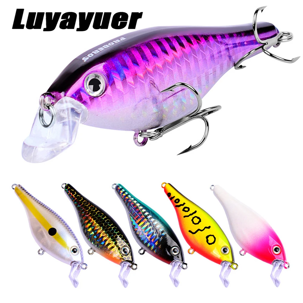 

Mini Artificial Hard Wobblers Bait Artificial Trout Pike Carp Fishing 8.5cm/11G Crankbait Topwater Fishing Lure Fishing Tackle
