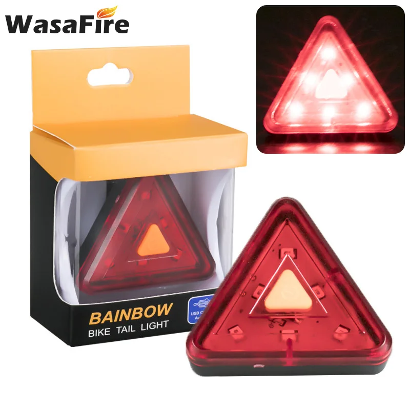 Водонепроницаемый 5 режимов светодиодный велосипедный светильник велосипед