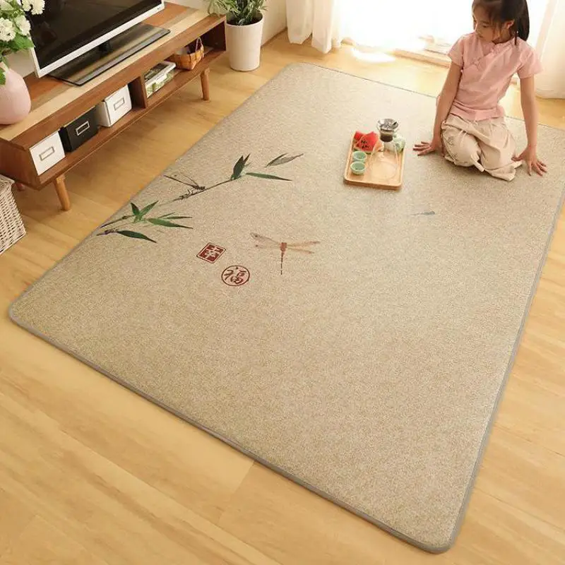 Новый китайский ковер в скандинавском стиле для гостиной спальни коврик из