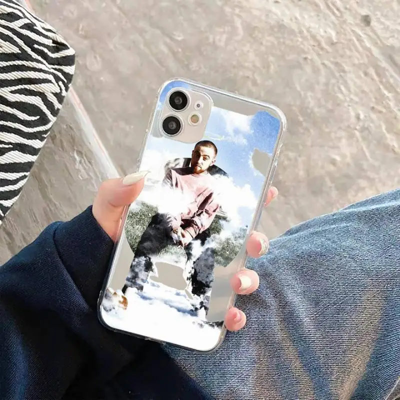 

Macs Miller Blue Slide Park Swimming Phone Case Transparent Clear for iPhone 11 12 mini pro XS MAX 7 8 6 6S Plus X 5S SE 2020 XR