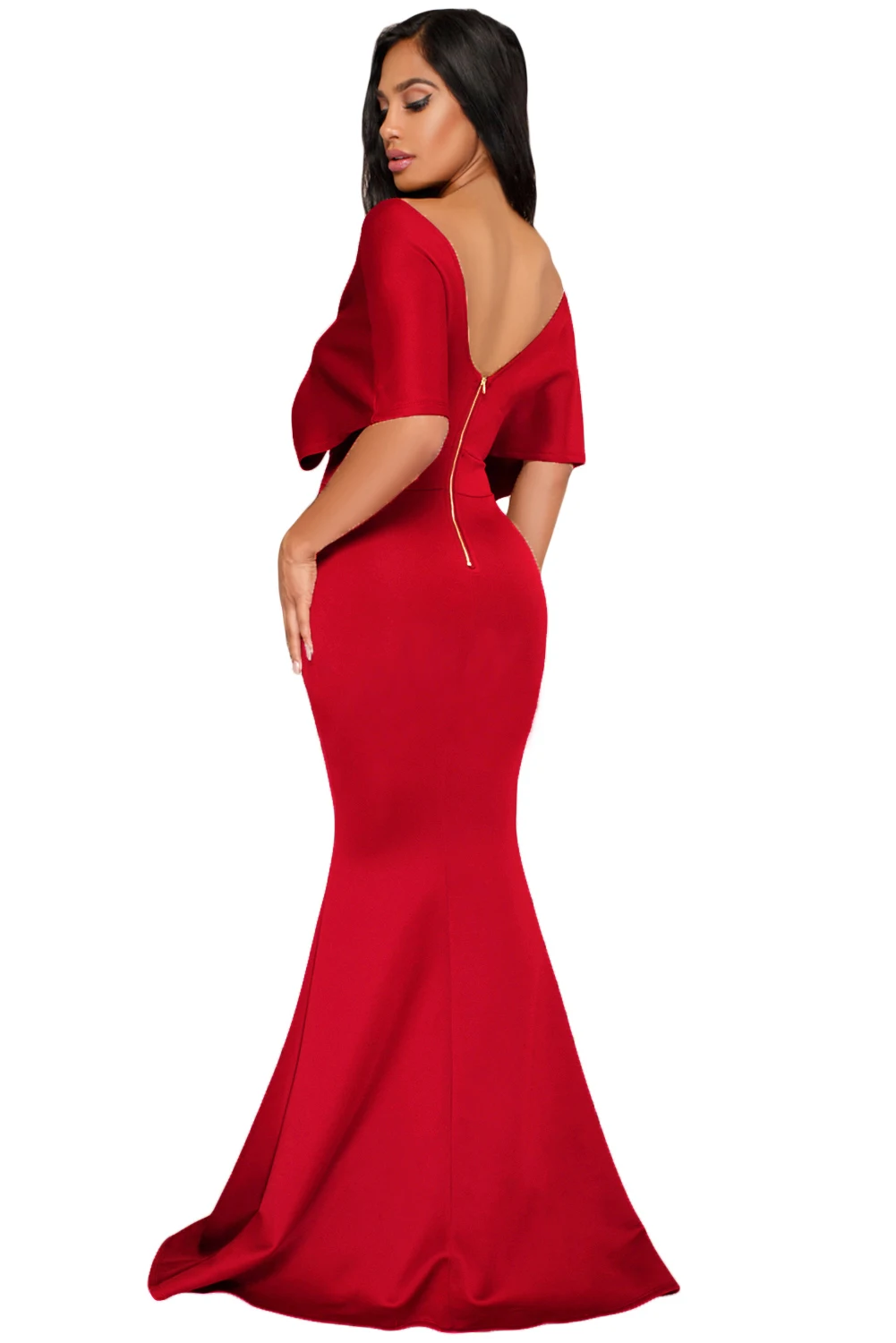 

Off Shoulder Elegant Woman Formal Maxi Evening Prom Dresses