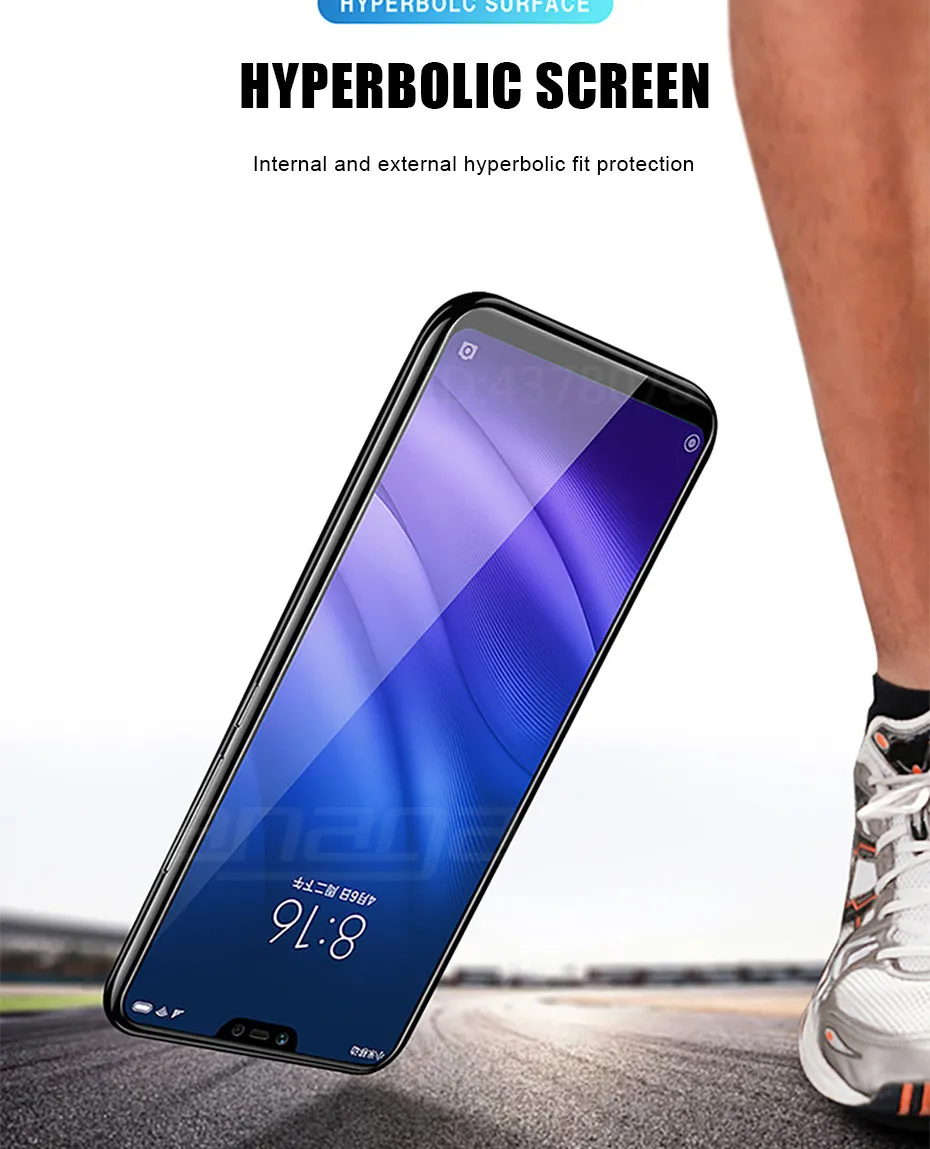 3 шт полное покрытие из закаленного стекла для Xiaomi Redmi Note 7 6 5 Pro Защита экрана для Redmi 7 6 6A K20 Pro Защитная стеклянная пленка
