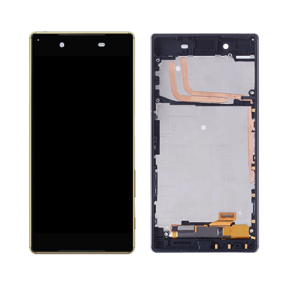 ЖК дисплей 5 2 дюйма для SONY Xperia Z5 дигитайзер сенсорного экрана в сборе рамка