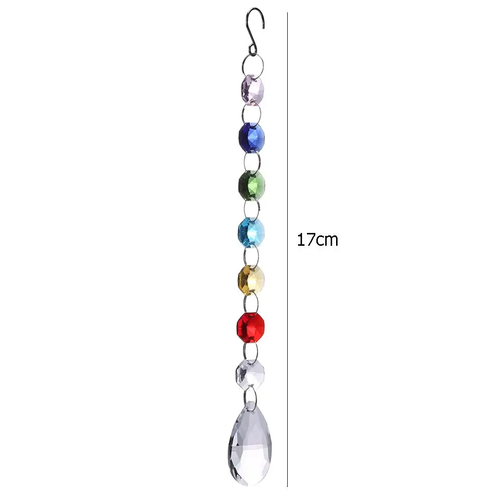 DIY Хрустальная люстра для ловли солнца с кристаллами шар призма кулон Радужный