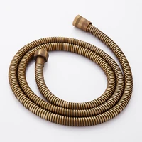 high quality bronze color hose antique brass shower hose 2m stainless steel shower pipe plumbing for bathroom