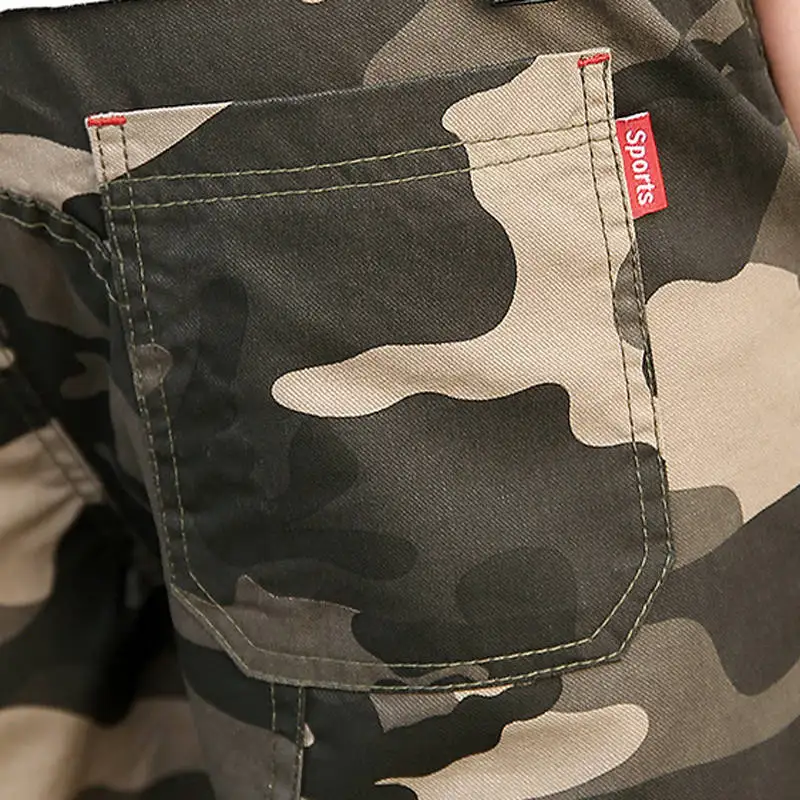 

Summer Men's Baggy Shorts Mens Casual Military Shorts Camouflage Cargo Shorts 2020 Harajuku Cotton Zipper Cargo Shorts Trousers