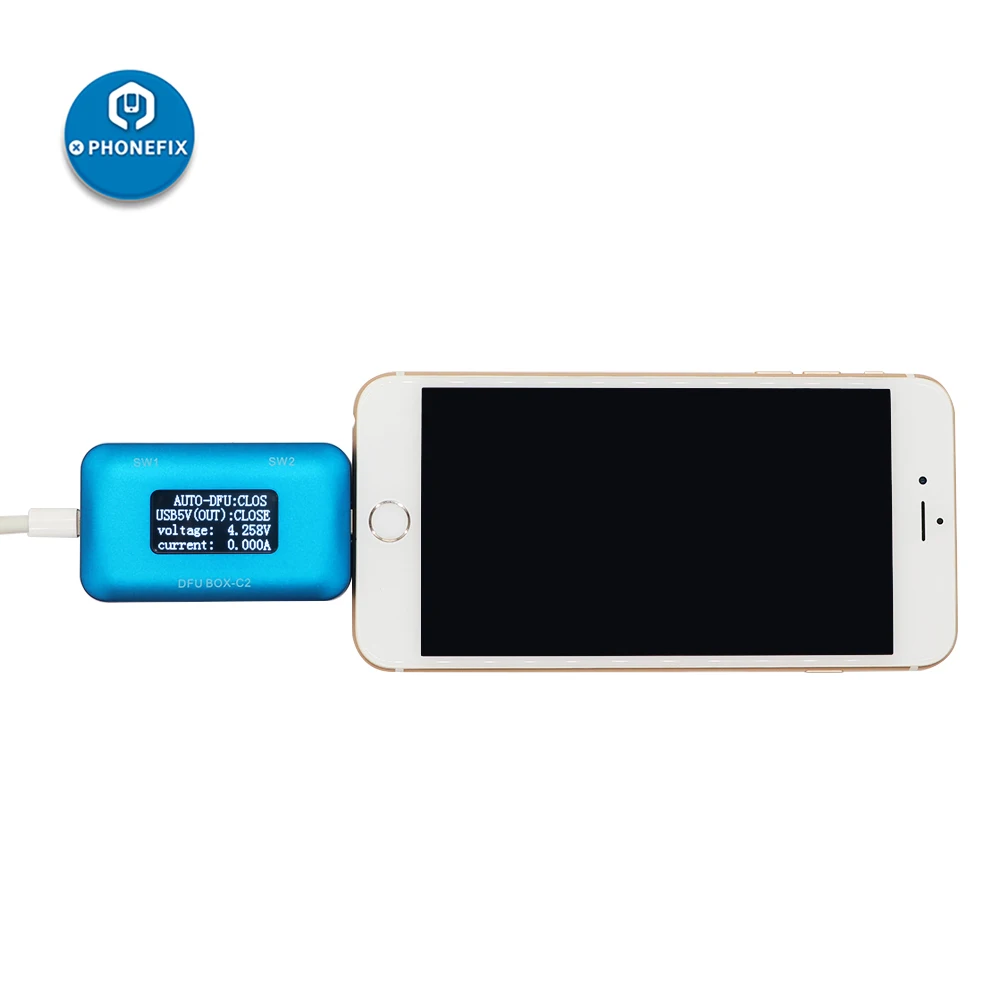 JC DFU BOX C2 восстановление перезагрузки материнская плата для iphone один ключ DFU IOS USB ток напряжение дисплей SN ECID информация о модели чтение