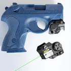 Subcompact Glock 17 пистолет с зеленым лазерным лучом Sight, тактическое оружие для самообороны, Пикатинни, лазерный указатель