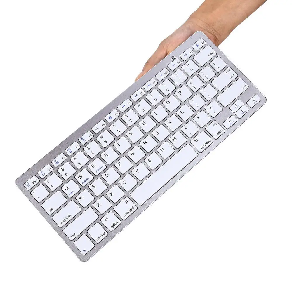 Беспроводная клавиатура для Apple iPad iPhone Android Mac Windows ультра тонкая Универсальная