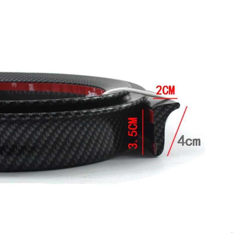 Универсальные Спойлеры из углеродного волокна 5D для стайлинга автомобиля