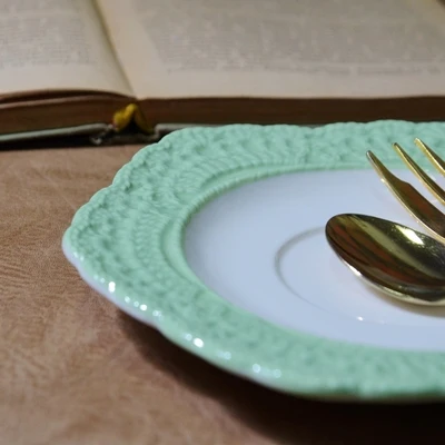 Европейская рельефная Керамическая маленькая тарелка в стиле ретро для фруктов