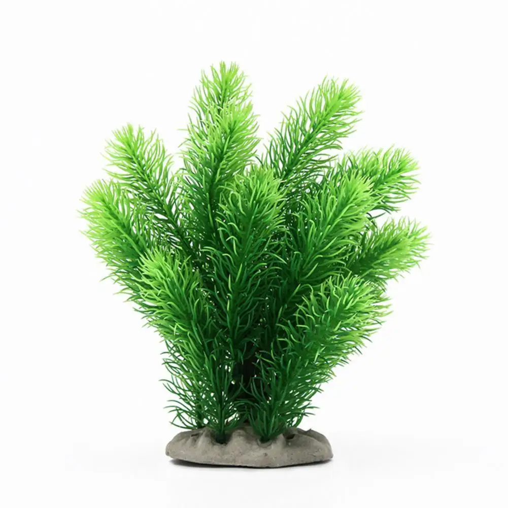 

Eco-friendly Useful Simulation Water Grass Aquarium Ornament Safe Fake Aquatics Plants High Imitation for Fish Tank Decor