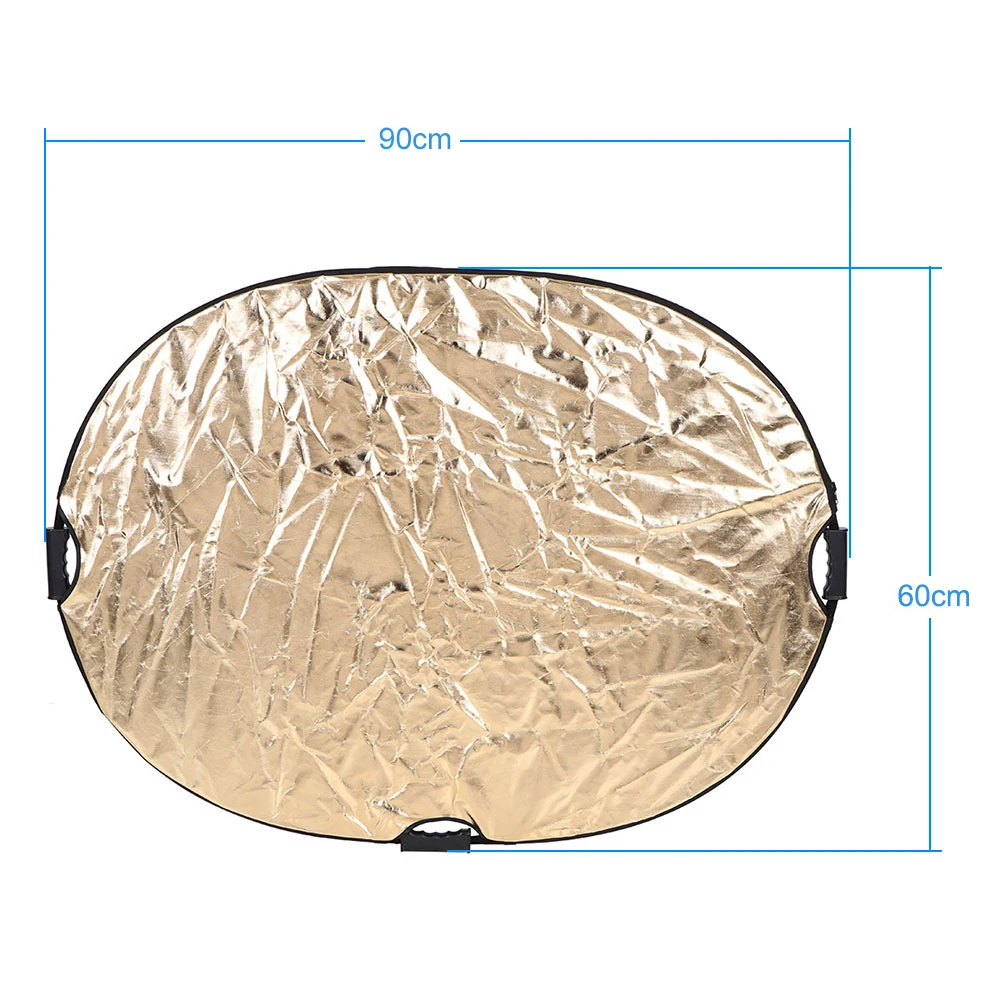 5 в 1 светоотражатель для фотосъемки 60 х90 см | Электроника