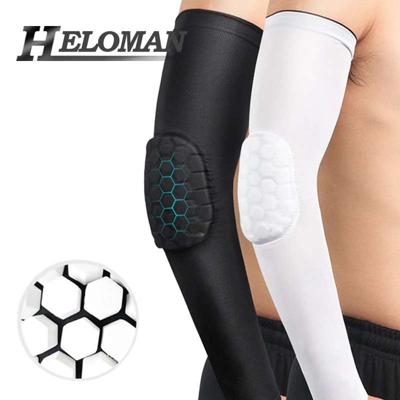 Защита от ультрафиолета Нескользящие компрессионные нарукавники для бега