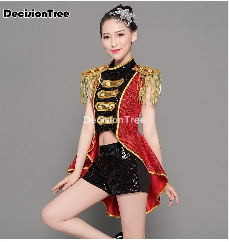 2021 костюмы ночной клуб бар dj пикантные сценический костюм с красными кисточками