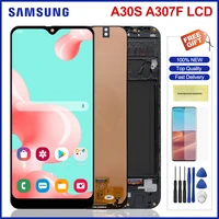 lcd display for samsung galaxy a30s a307 lcd display touch screen digitizer assembly for samsung a307f a307fn a307g a307yn lcds