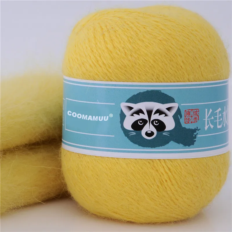 Мягкая норковая кашемировая пряжа для свитера шарфа шапки не скатываются ручное