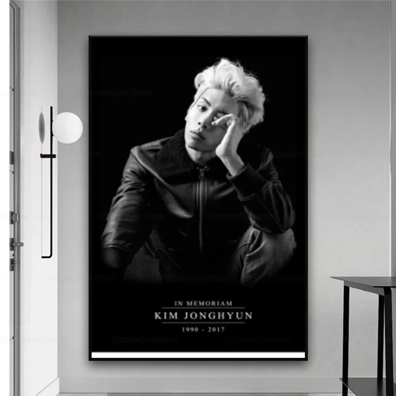 

Jonghyun In Memoriam Wall Art Posters Prints Canvas Canvas Painting Living Room Bedroom Home Office Hotel Apartment