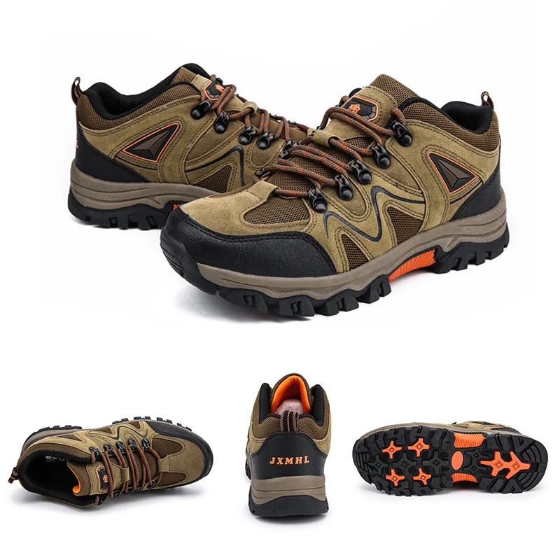 Треккинговые ботинки для мужчин размеры 37-47 дышащие Нескользящие альпинизма |