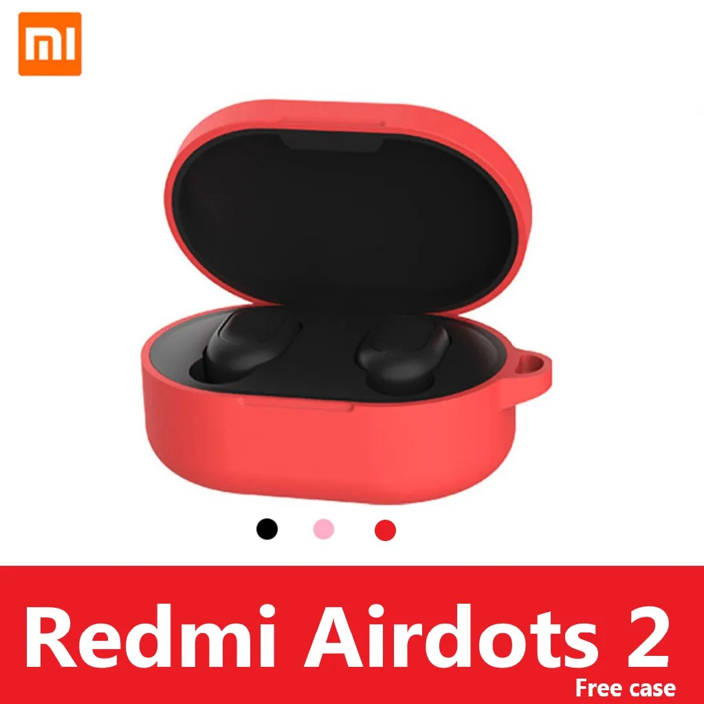 Беспроводная гарнитура Xiaomi Redmi AirDots 2 TWS Bluetooth 5 0 шумоподавление управление с